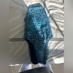 Tie dye blue jackson 3 jolyn suit